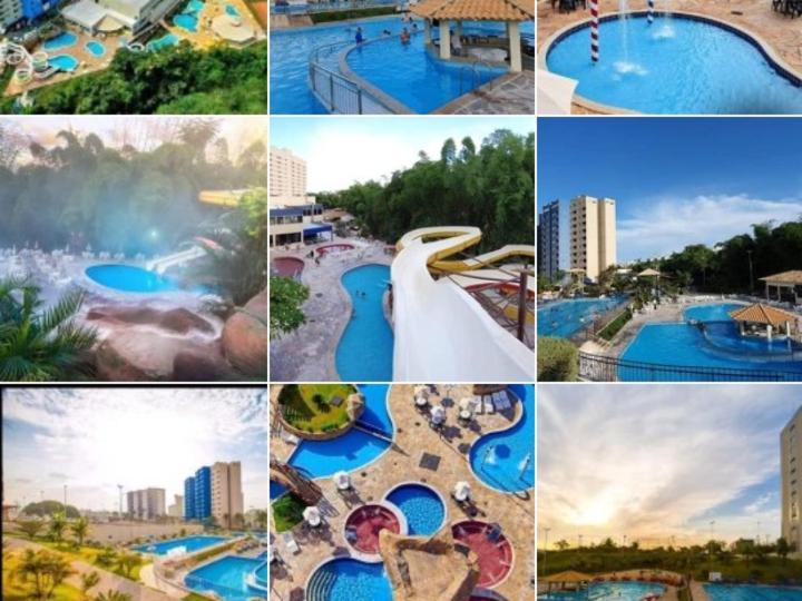 Golden Dolphin 3Pessoas Com Piscinas Termais Mais Toalhas E Roupas De Cama Lencois Travesseiros Fronhas Limpeza Do Check In Impostos E Taxas Ja Incluso Atencao A Hospedagem Podera Ocorrer No Express Ou Grand Hotel,Conforme A Disponibilidade De Apto كلدس نوفاس الغرفة الصورة